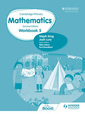 cover image of Cambridge Primary Mathematics Workbook 5